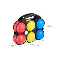 Jeu de boules spel / 6 ballen / kinderen